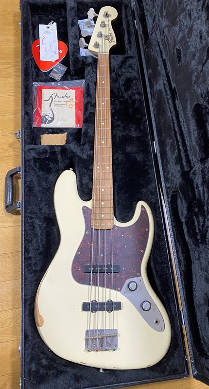 Fender MEX 60th Anniversary Road Worn Jazz Bass -Olympic White-の画像